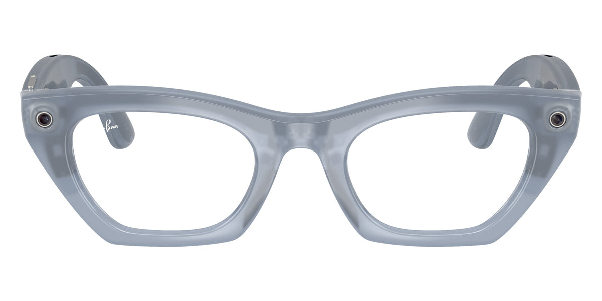 Ray-Ban META Zena Gen 3 RW4015 691410 49 - Milky Gray Lilac / Clear/Copper Transitions #id:rw4015691410_s:110105