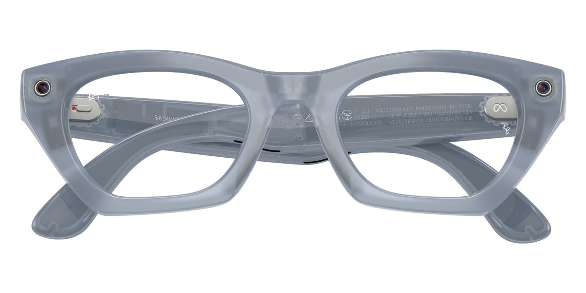 Ray-Ban META Zena Gen 3 RW4015 691410 49 - Milky Gray Lilac / Clear/Copper Transitions #id:rw4015691410_s:110140
