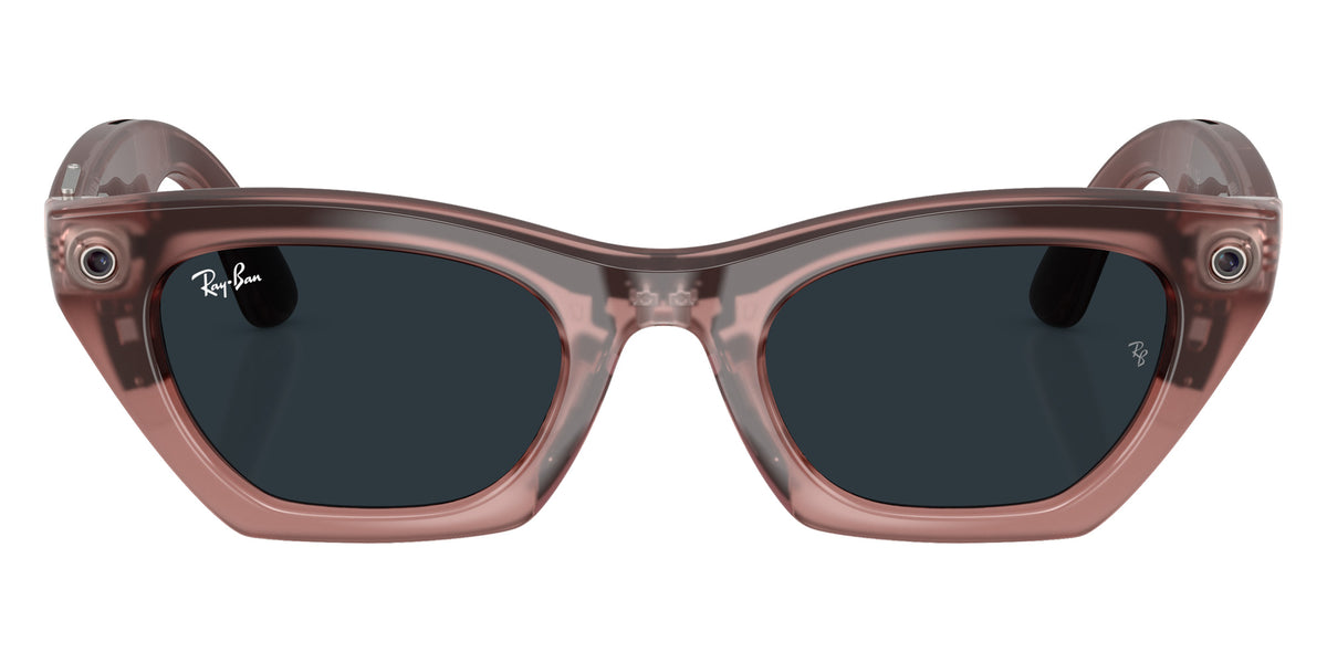 Ray-Ban META Zena Gen 3 RW4015 69161Z 49 - Milky Pink Blush / Clear/Gray Transitions #id:rw401569161z_s:112100