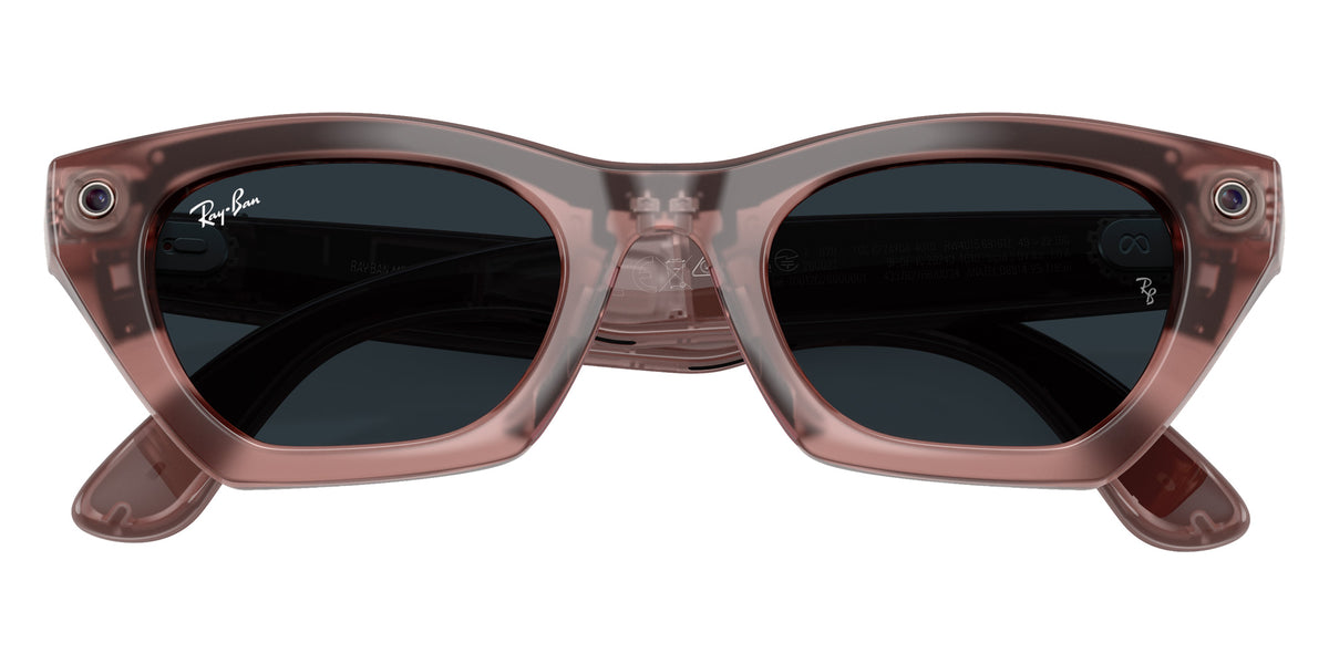 Ray-Ban META Zena Gen 3 RW4015 69161Z 49 - Milky Pink Blush / Clear/Gray Transitions #id:rw401569161z_s:112135