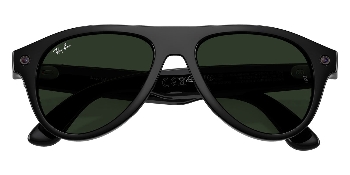 Ray-Ban META Aviator Gen 3 RW4016 601/1M 54 - Black / Clear/Green Transitions #id:rw40166011m_s:100135