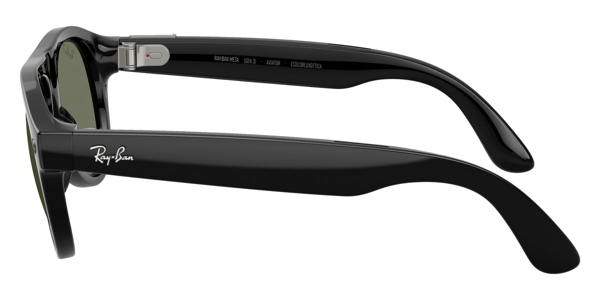 Ray-Ban META Aviator Gen 3 RW4016 601/9A 54 - Black / Green Polarized #id:rw40166019a_s:102110
