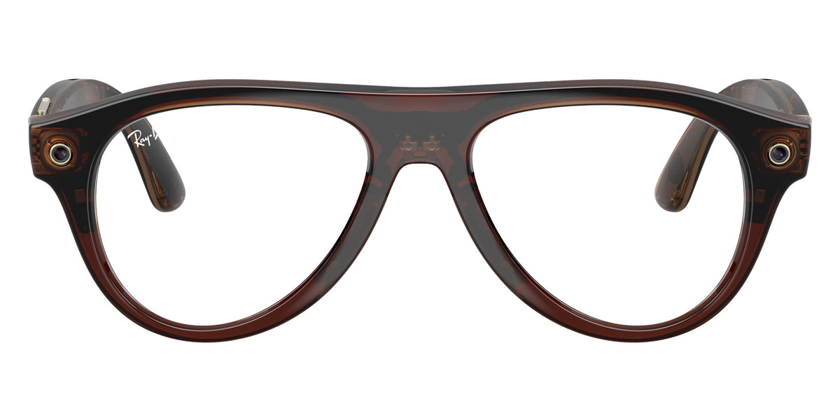 Ray-Ban META Aviator Gen 3 RW4016 6912JD 54 - Transparent Umber / Clear/Jade Transitions #id:rw40166912jd_s:108105