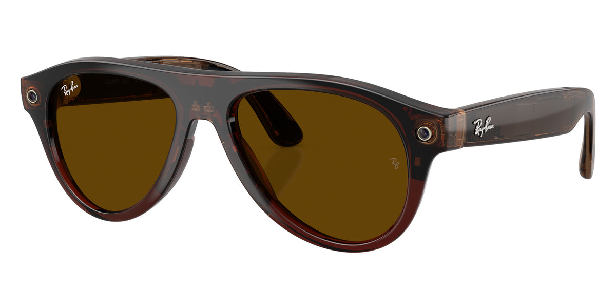 Ray-Ban META Aviator Gen 3 RW4016 6912JD 54 - Transparent Umber / Clear/Jade Transitions #id:rw40166912jd_s:108110
