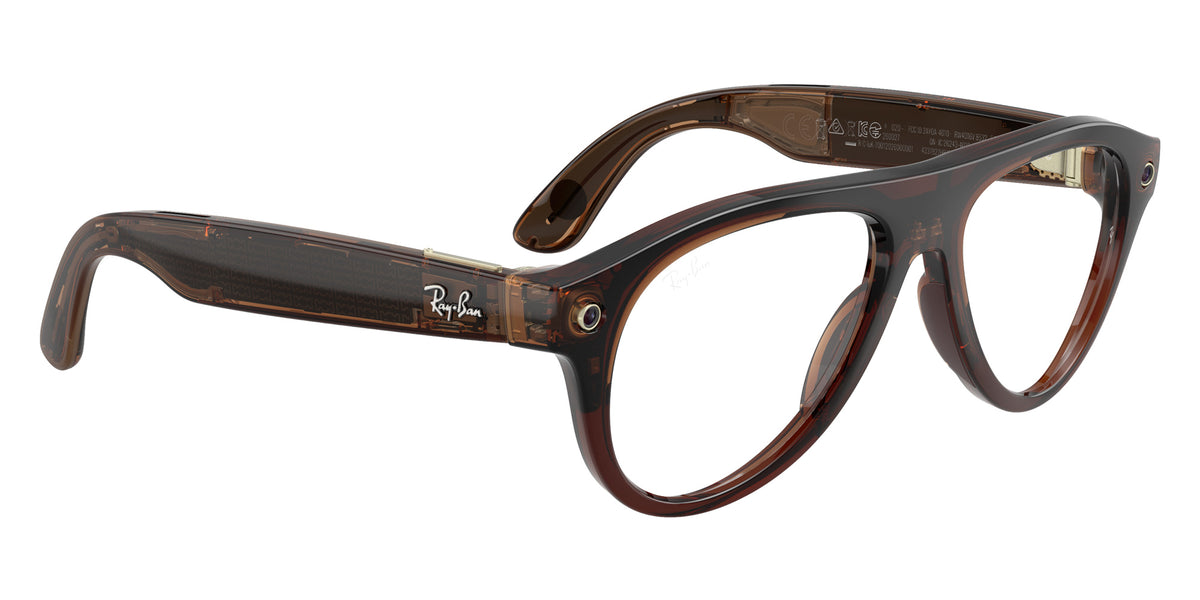 Ray-Ban META Aviator Gen 3 RW4016V 8532 54 - Transparent Umber #id:rw4016v8532_s:104120