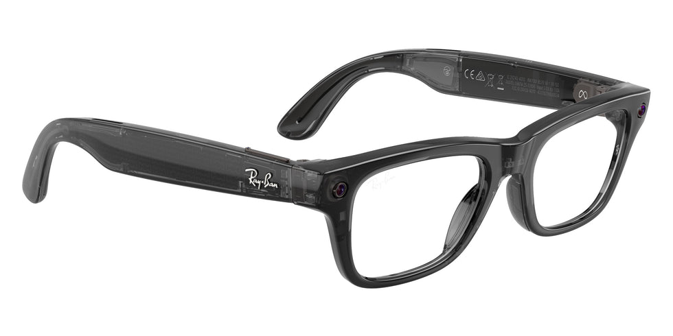 Ray-Ban META Blayzer Gen 2 RW7001 8526 50 - Transparent Black #id:rw70018526_s:104120