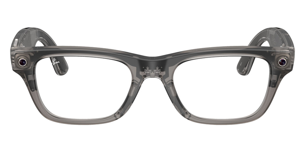 Ray-Ban META Blayzer Gen 2 RW7001 8529 50 - Transparent Ice Gray #id:rw70018529_s:108100