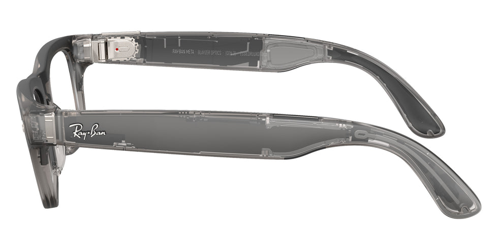 Ray-Ban META Blayzer Gen 2 RW7001 8529 50 - Transparent Ice Gray #id:rw70018529_s:108110