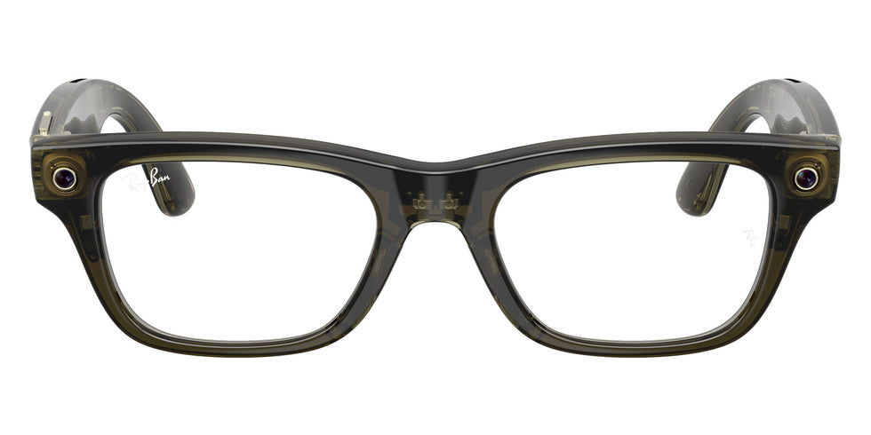 Ray-Ban META Blayzer Gen 2 RW7001 8530 50 - Transparent Dark Olive #id:rw70018530_s:112100