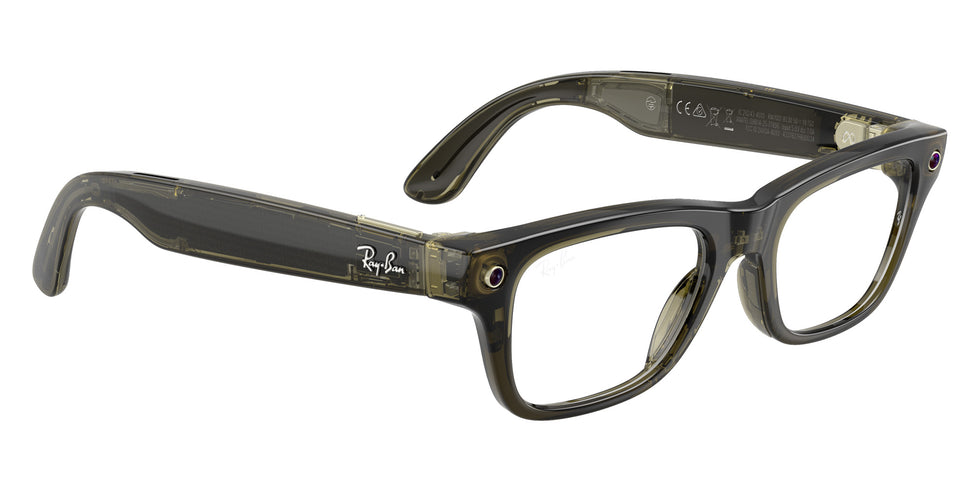 Ray-Ban META Blayzer Gen 2 RW7001 8530 50 - Transparent Dark Olive #id:rw70018530_s:112120