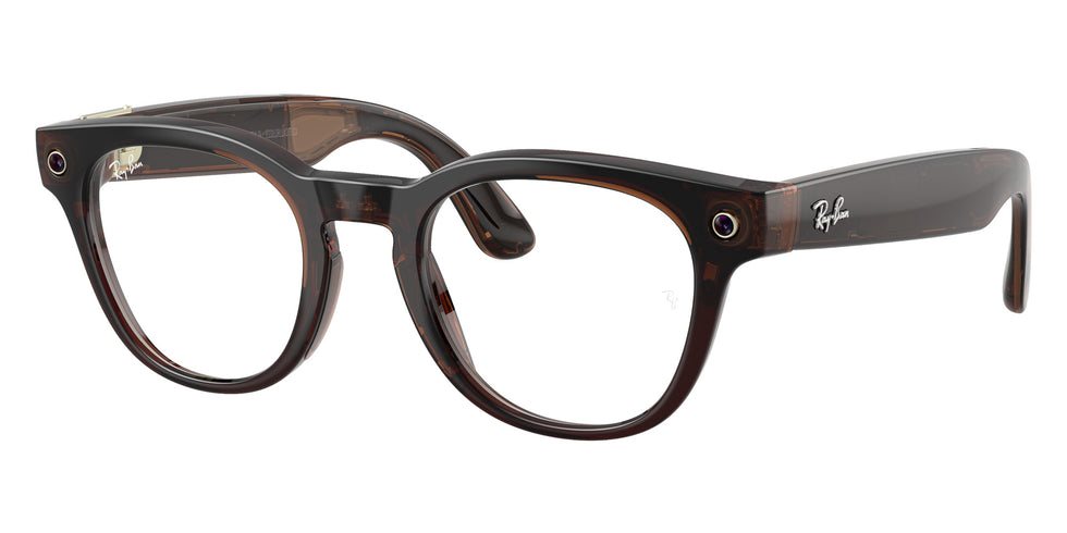 Ray-Ban META Scriber Gen 2 RW7002 8532 49 - Transparent Umber #id:rw70028532_s:106105