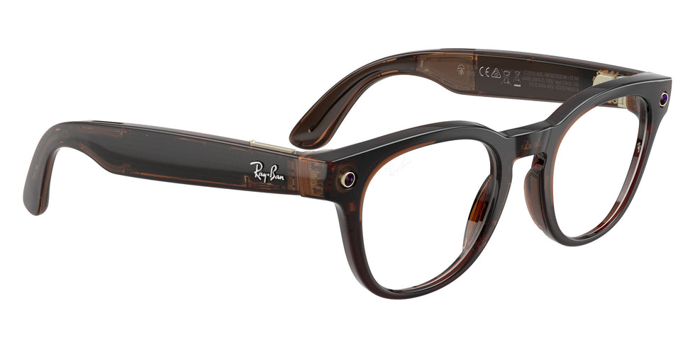 Ray-Ban META Scriber Gen 2 RW7002 8532 49 - Transparent Umber #id:rw70028532_s:106120