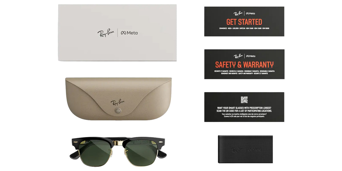 Ray-Ban - META Audio Clubmaster RW7004