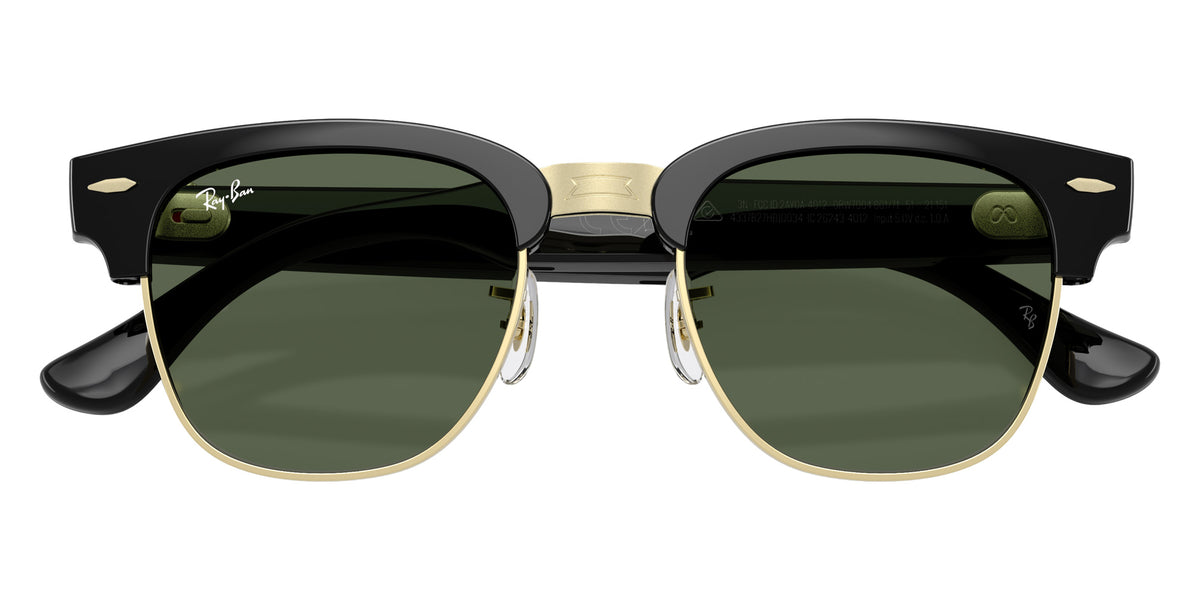 Ray-Ban META Audio Clubmaster RW7004 601/71 51 - Black / G15 Green #id:rw700460171_s:102125