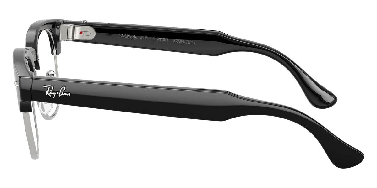 Ray-Ban META Audio Clubmaster RW7004 601/SB 51 - Black / Clear Blue-Violet Light Filter #id:rw7004601sb_s:104110