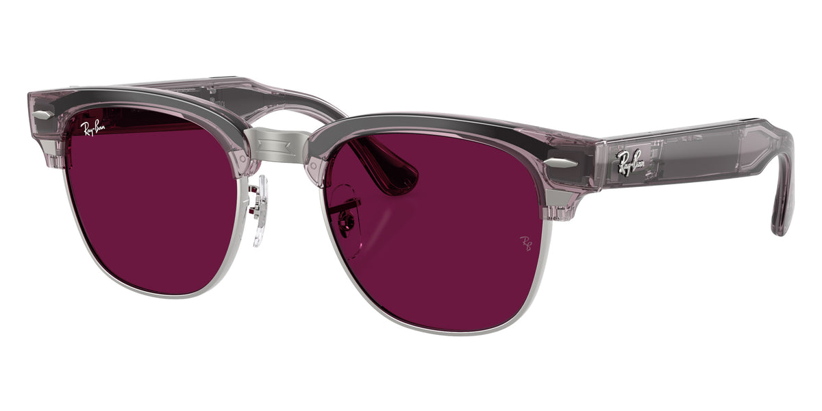 Ray-Ban META Audio Clubmaster RW7004 6932MI 51 - Transparent Orchid / Clear/Ruby Transitions #id:rw70046932mi_s:110110