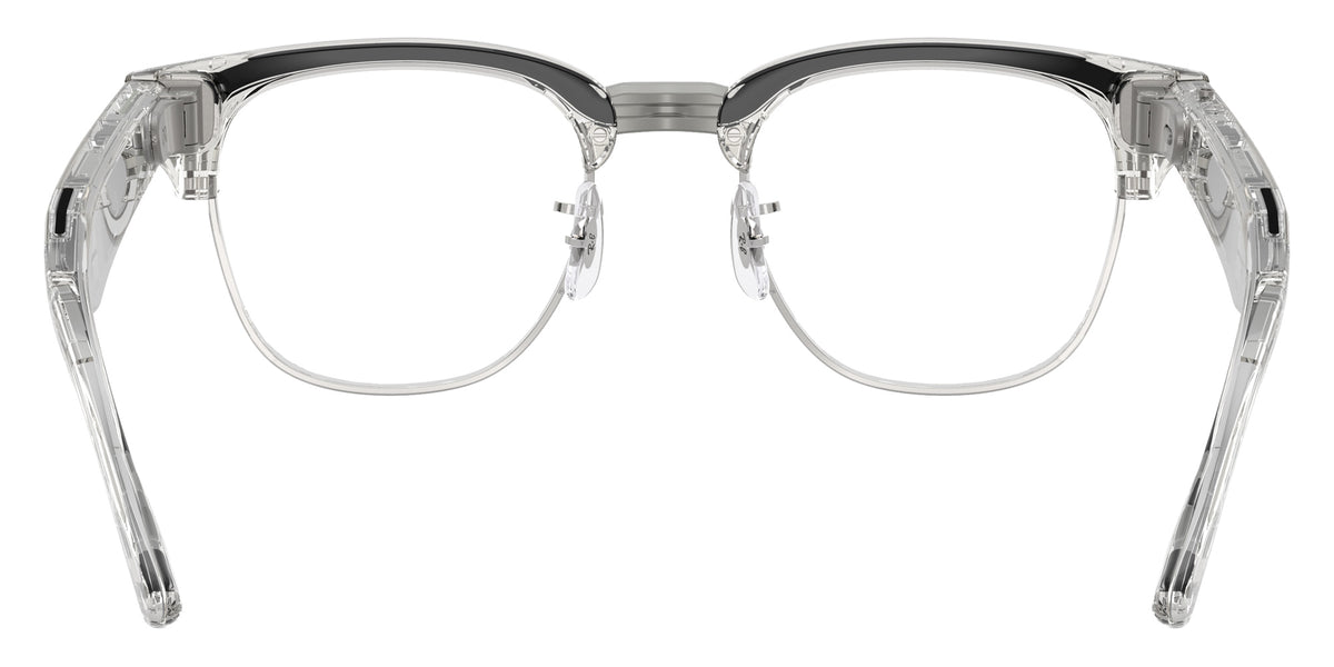 Ray-Ban META Audio Clubmaster RW7004V 8548 51 - Transparent Iron Gray #id:rw7004v8548_s:106115