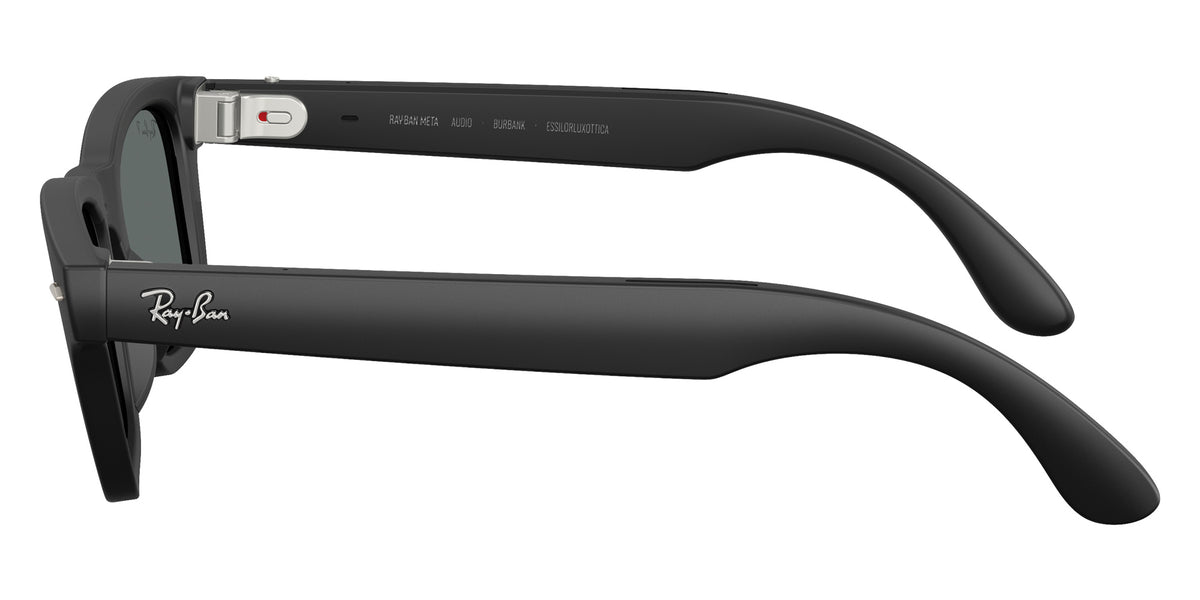Ray-Ban META Audio Burbank RW7005 601S81 51 - Solid Black / Dark Gray Polarized #id:rw7005601s81_s:108110
