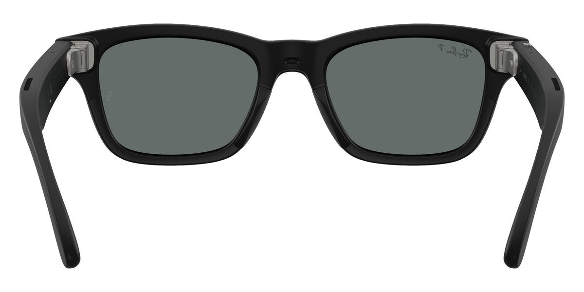 Ray-Ban META Audio Burbank RW7005 601S81 51 - Solid Black / Dark Gray Polarized #id:rw7005601s81_s:108115