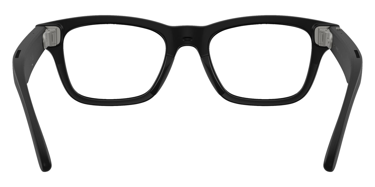 Ray-Ban META Audio Burbank RW7005 601SSB 51 - Solid Black / Clear Blue-Violet Light Filter #id:rw7005601ssb_s:112115