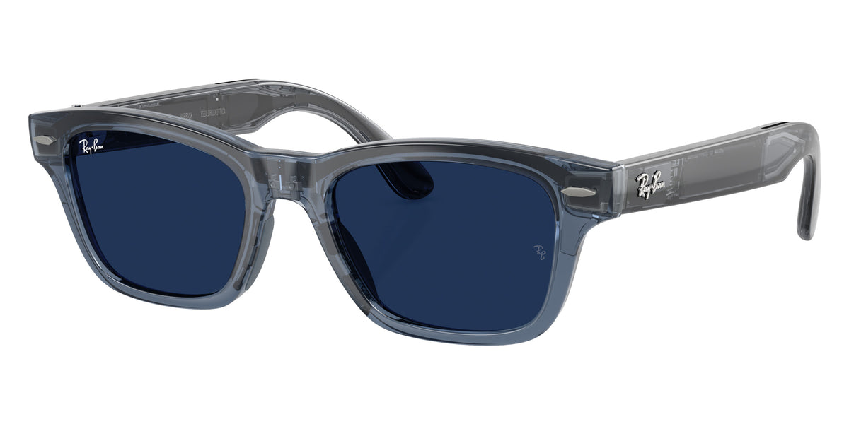 Ray-Ban META Audio Burbank RW7005 6929MF 51 - Transparent Blue / Clear/Sapphire Transitions #id:rw70056929mf_s:116110