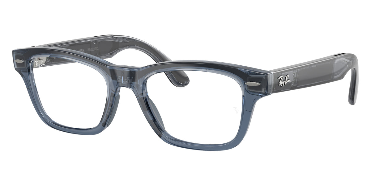 Ray-Ban META Audio Burbank RW7005 6929MF 51 - Transparent Blue / Clear/Sapphire Transitions #id:rw70056929mf_s:116115