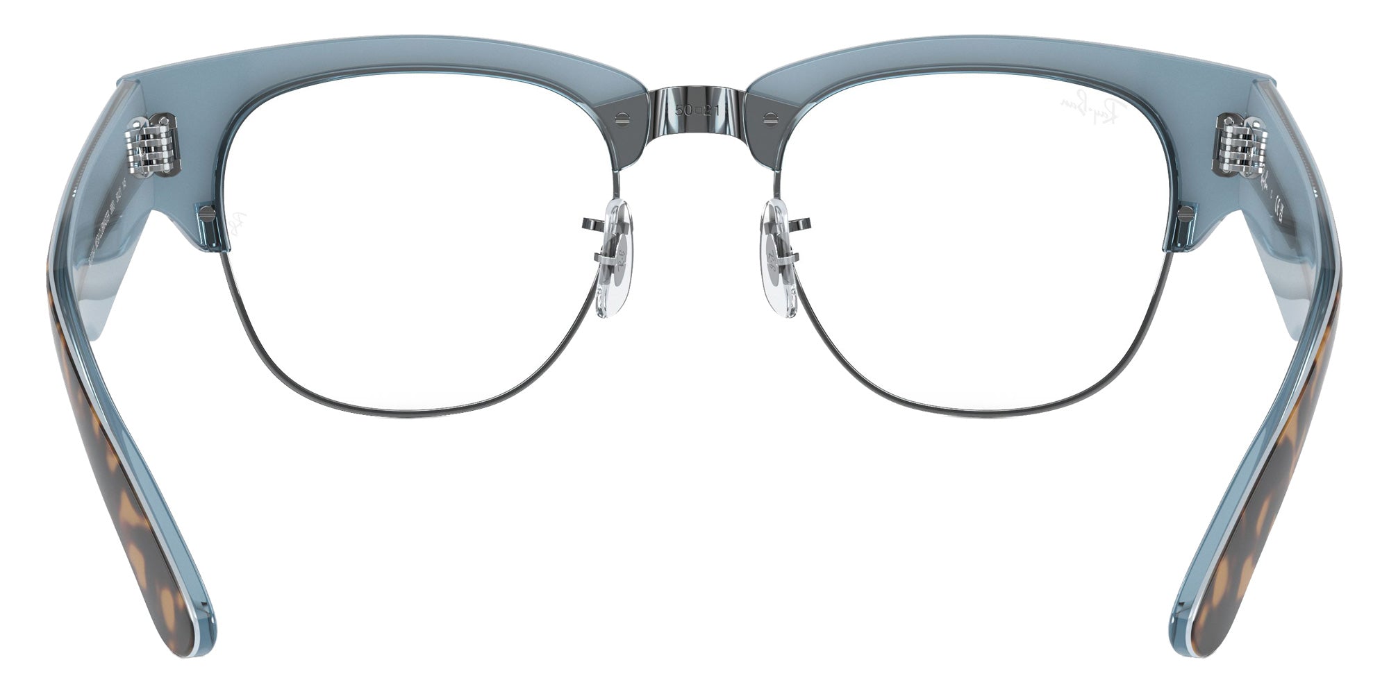 Ray-Ban RB0316V Mega Clubmaster 5883 50 - Havana on Blue on Gunmetal #id:rx0316v5883_s:100115