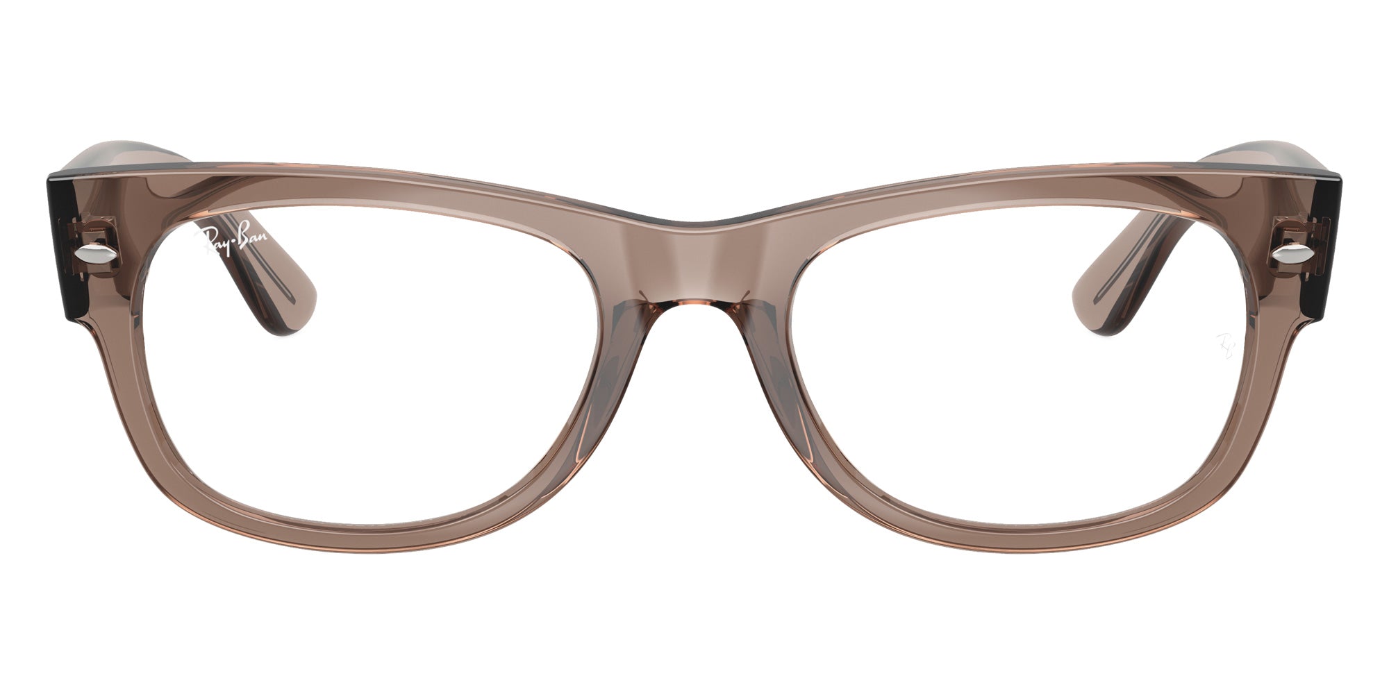Ray-Ban RB0832V Mega Wayfarer II 8457 52 - Transparent Taupe Beige #id:rx0832v8457_s:110100