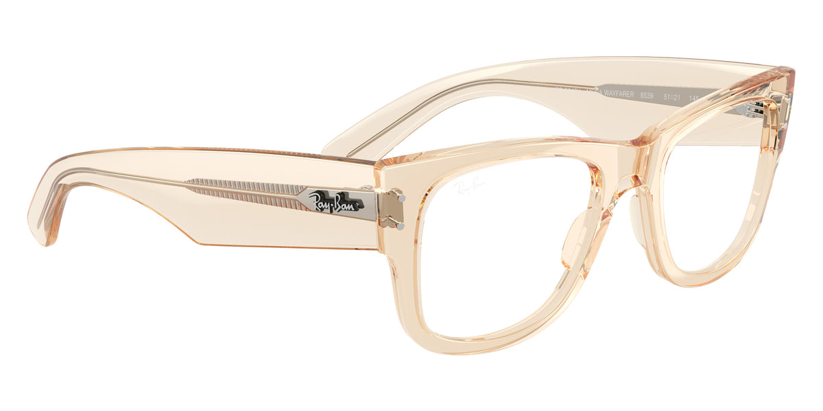 Ray-Ban RB0840V Mega Wayfarer 8539 51 - Transparent Nude #id:rx0840v8539_s:100120