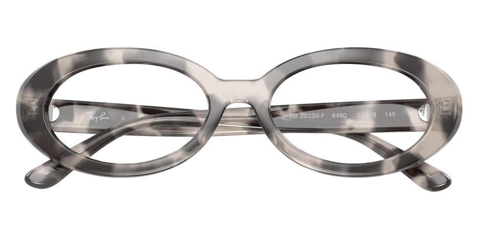 Ray-Ban RB2223VF 8480 52 - Opal Gray Havana #id:rx2223vf8480_s:104100