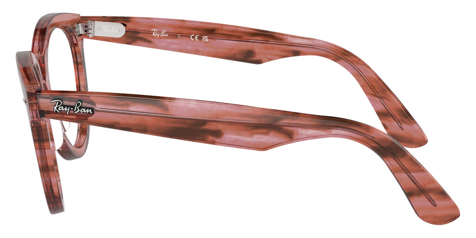 Ray-Ban RB2241V Wayfarer Way 8363 51 - Striped Transparent Pink #id:rx2241v8363_s:100110