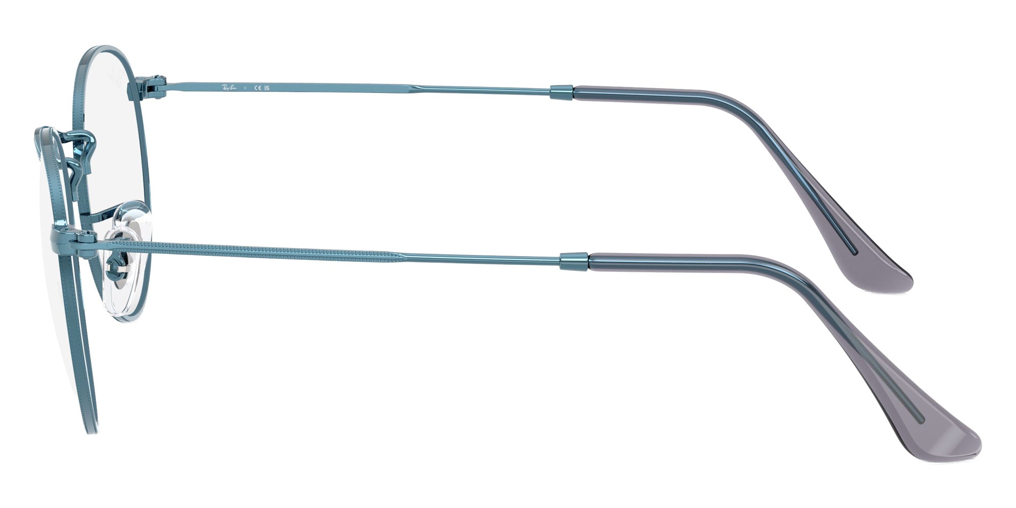 Ray-Ban RB3447V Round Metal 3224 50 - Blue #id:rx3447v3224_s:100110