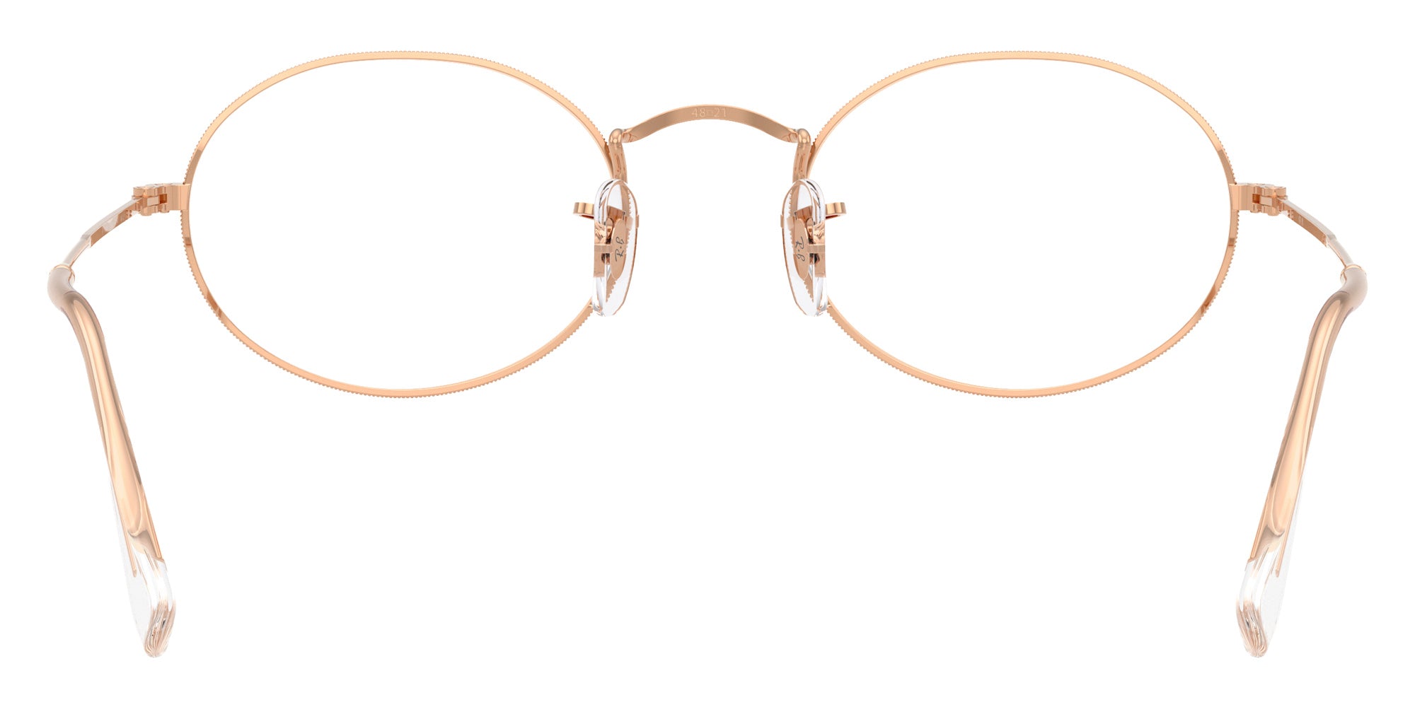 Ray-Ban RB3547V Oval 3094 48 - Rose Gold #id:rx3547v3094_s:100115