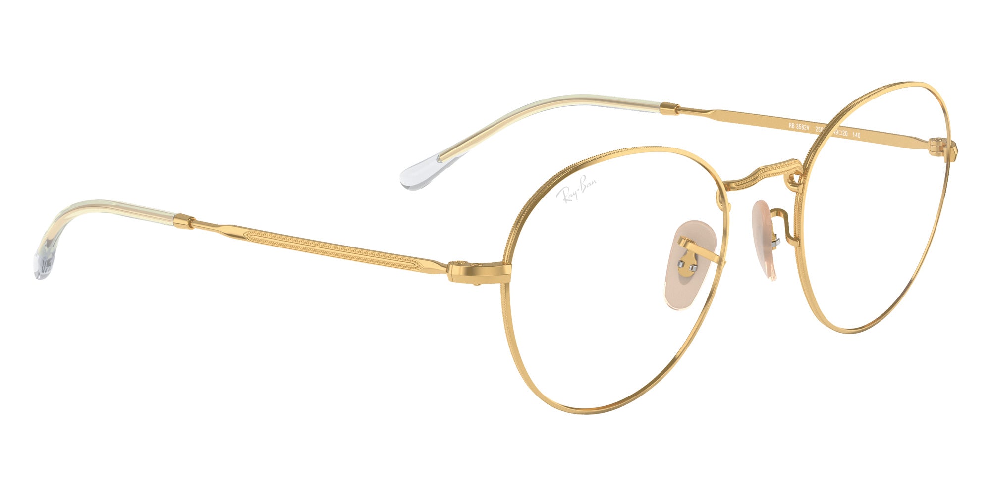 Ray-Ban RB3582V Round Metal II 2500 51 - Arista Gold #id:rx3582v2500_s:100120