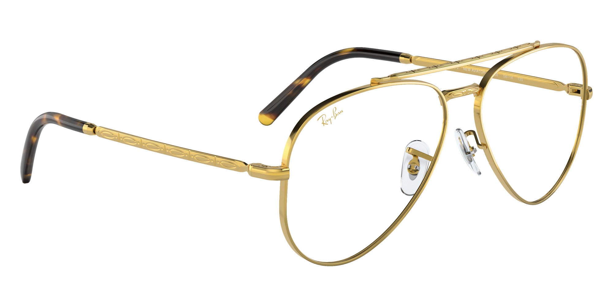 Ray-Ban RB3625V New Aviator 3086 58 - Gold #id:rx3625v3086_s:100120