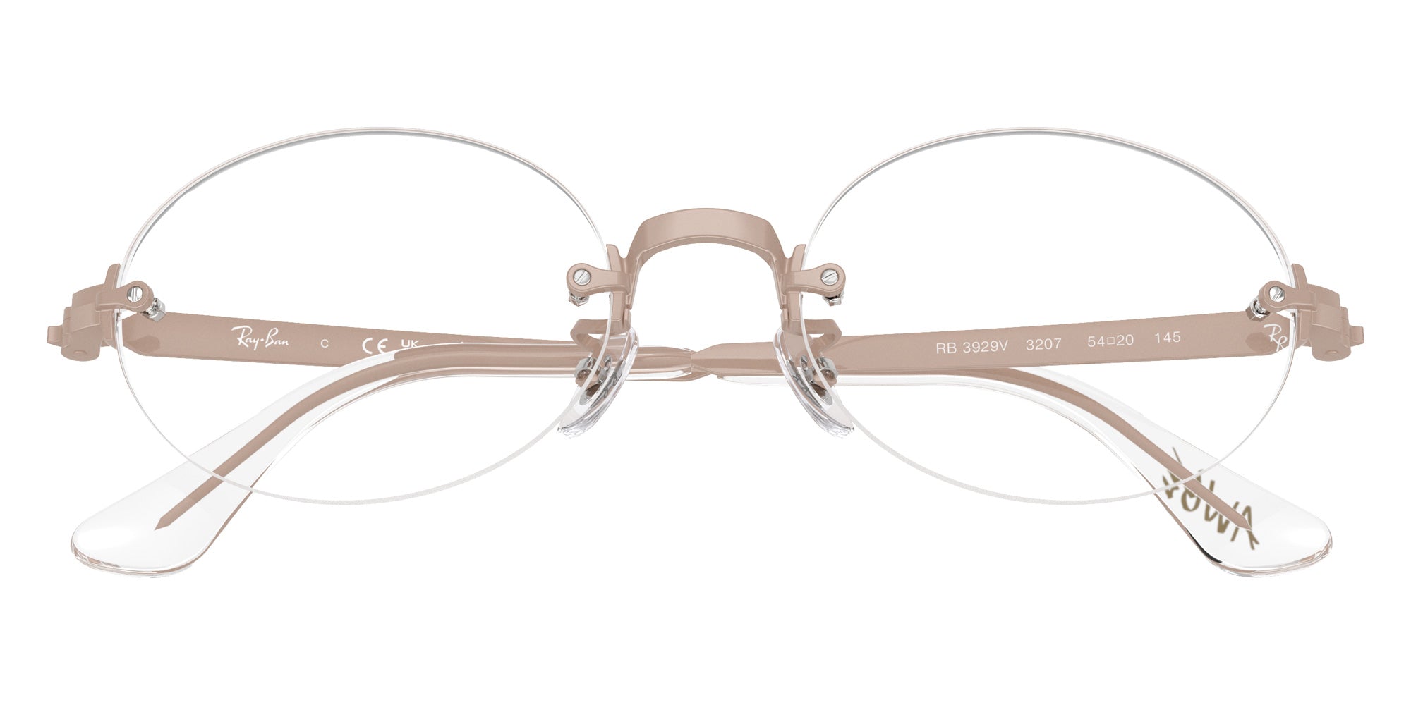 Ray-Ban RB3929V By A$AP Rocky 3207 52 - Light Pink #id:rx3929v3207_s:108125