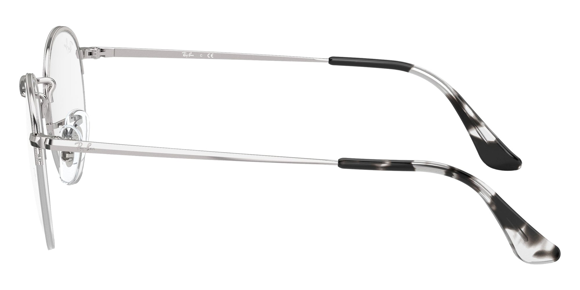 Ray-Ban RB3947V Round Gaze 2501 48 - Silver #id:rx3947v2501_s:100110