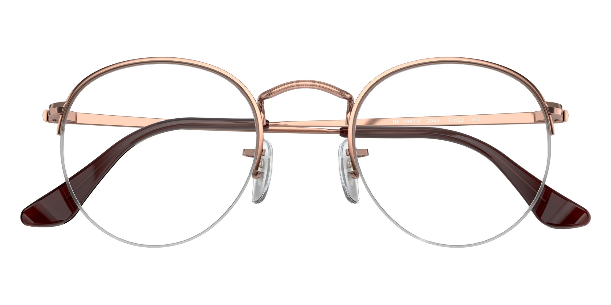 Ray-Ban RB3947V Round Gaze 2943 51 - Copper #id:rx3947v2943_s:104125