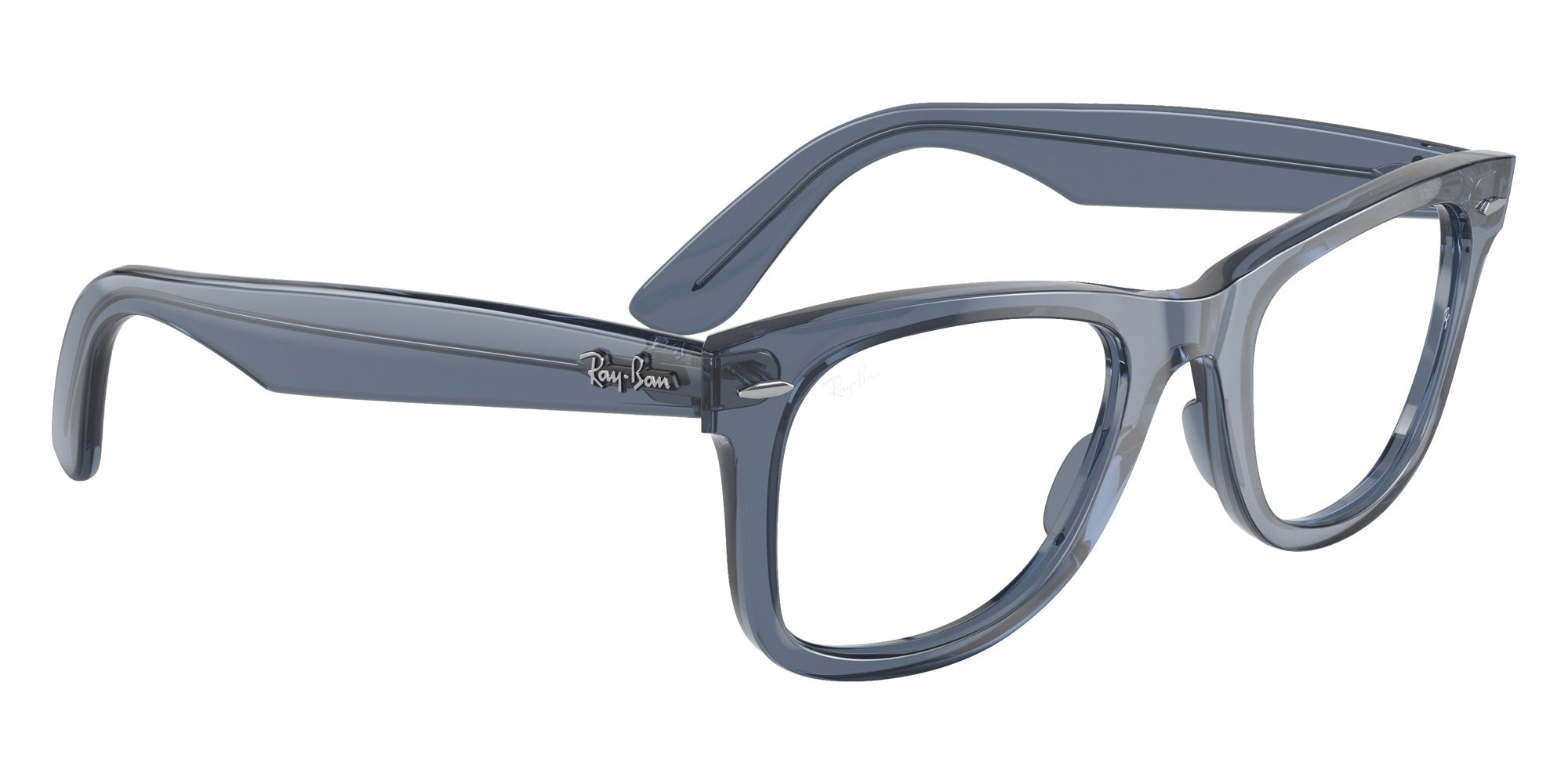 Ray-Ban RB4340V Wayfarer Ease 8223 50 - Transparent Dark Blue #id:rx4340v8223_s:100125