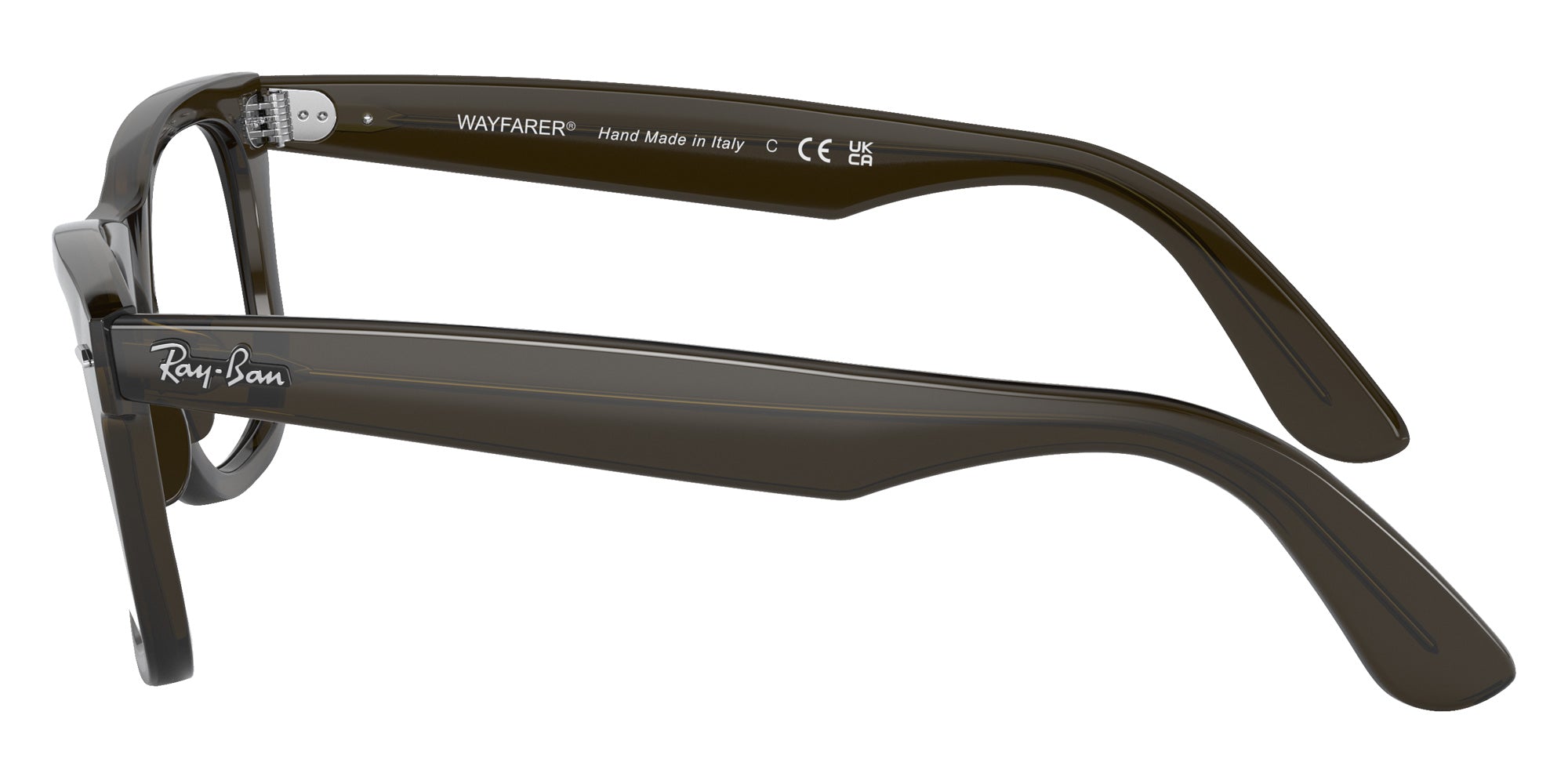 Ray-Ban RB4340V Wayfarer Ease 8224 50 - Transparent Olive Green #id:rx4340v8224_s:100110