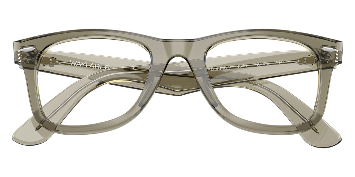 Ray-Ban RB4340V Wayfarer Ease 8541 50 - Transparent Green #id:rx4340v8541_s:108125