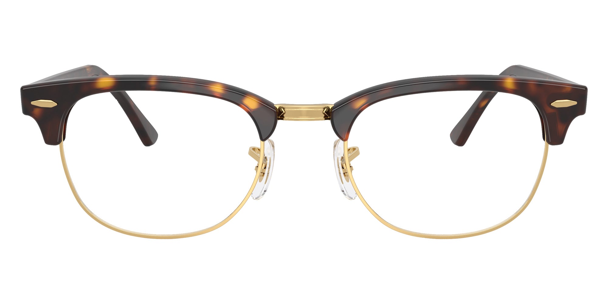 Ray-Ban RB5154 Clubmaster 8287 49 - Havana & Gold #id:rx51548287_s:108100