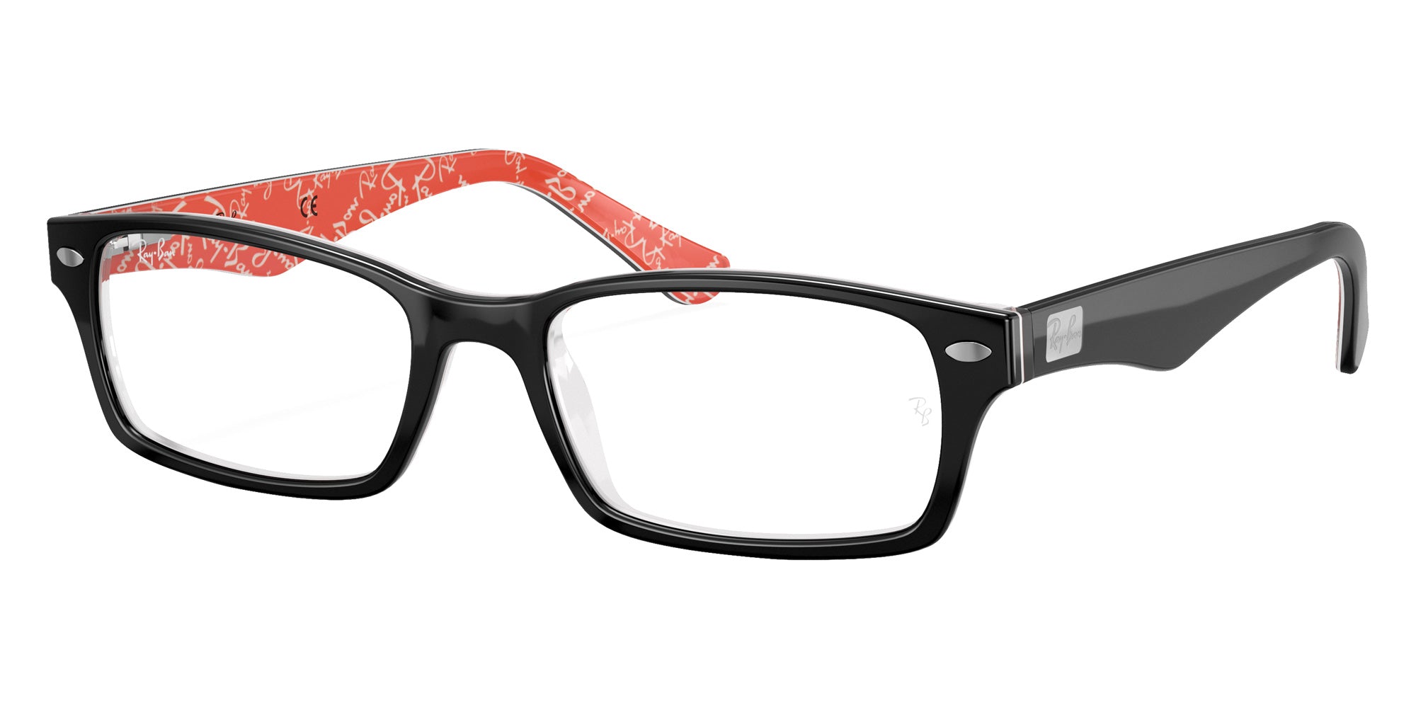 Ray-Ban RB5206 2479 54 - Black on Red #id:rx52062479_s:100105