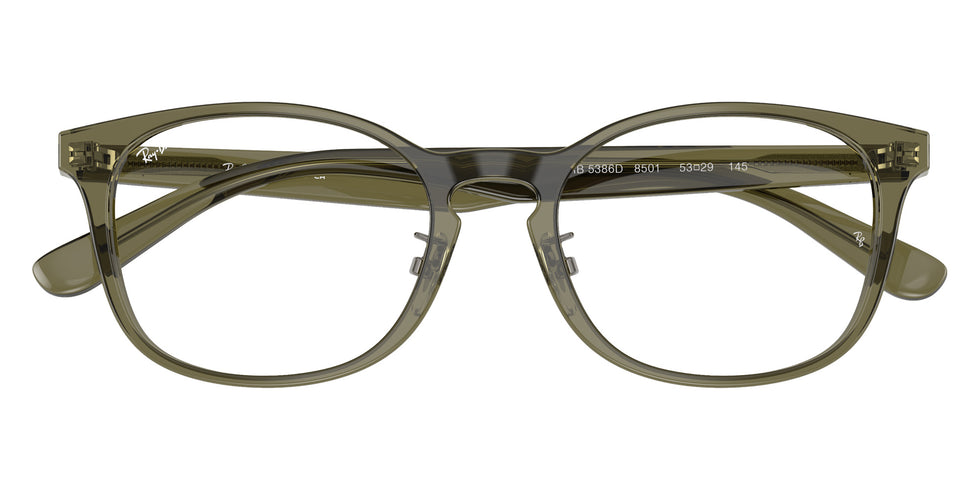 Ray-Ban RB5386D 8501 51 - Transparent Brown Heart #id:rx5386d8501_s:100125