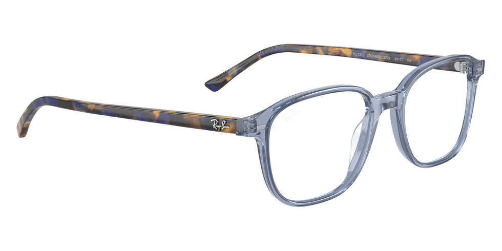 Ray-Ban RB5393 Leonard 8228 49 - Transparent Blue #id:rx53938228_s:102125