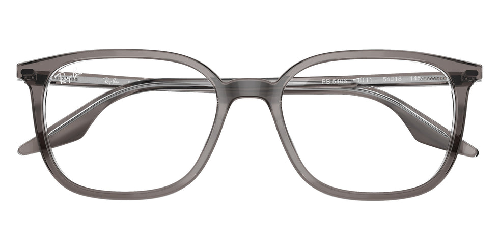Ray-Ban RB5406 8111 52 - Gray on Transparent #id:rx54068111_s:100125