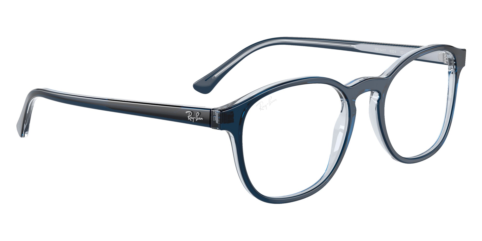 Ray-Ban RB5417 8324 50 - Blue on Transparent Blue #id:rx54178324_s:100120