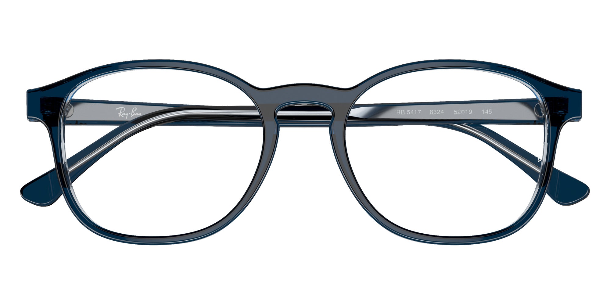 Ray-Ban RB5417 8324 50 - Blue on Transparent Blue #id:rx54178324_s:100125