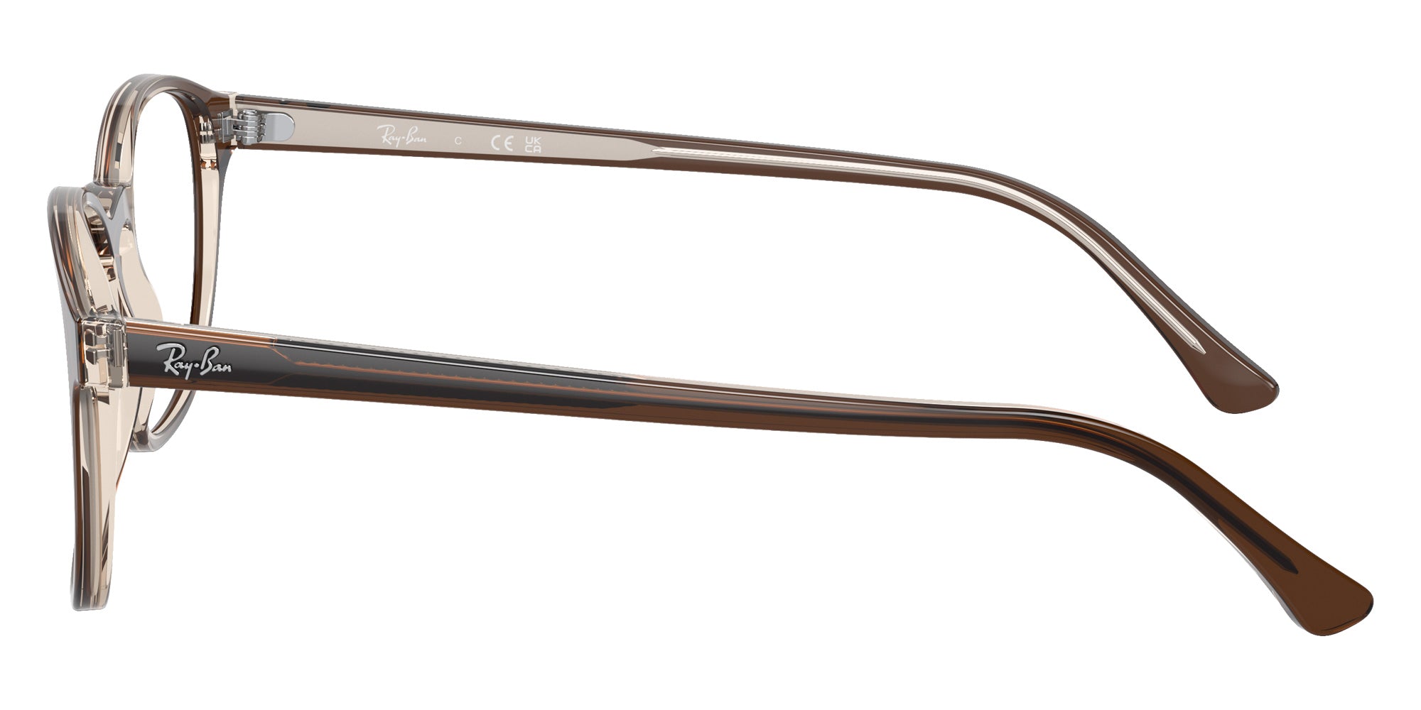 Ray-Ban RB5417 8365 52 - Brown on Transparent Light Brown #id:rx54178365_s:102110