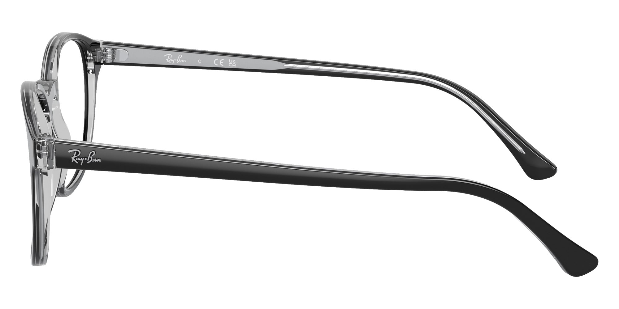 Ray-Ban RB5417 8367 50 - Dark Gray on Transparent #id:rx54178367_s:104110